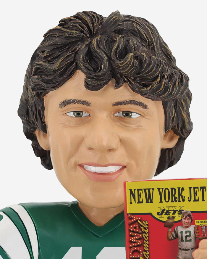 Joe Namath New York Jets Broadway Joe Nickname Bobblehead FOCO - FOCO.com