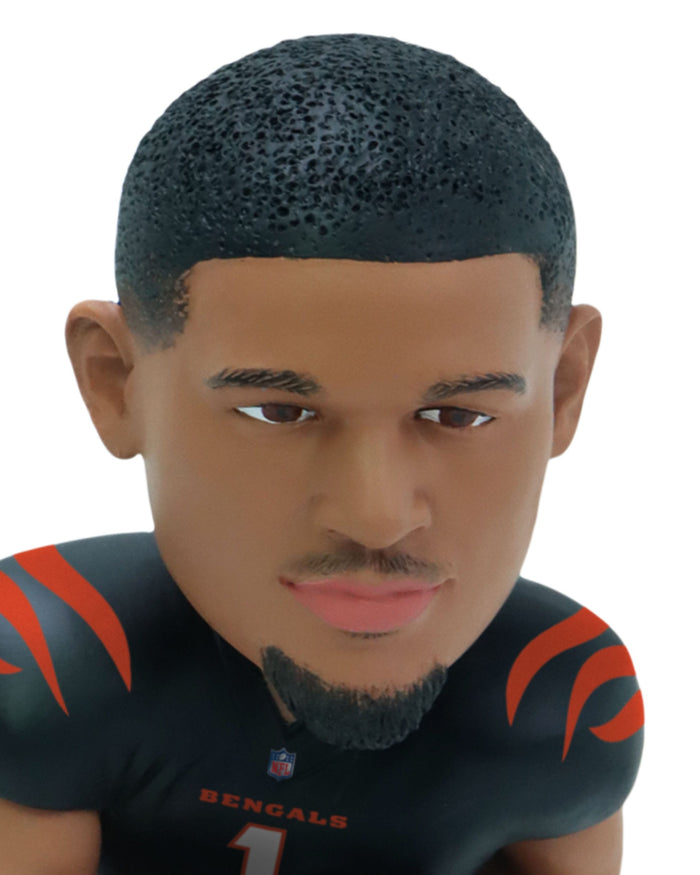 Ja'Marr Chase Cincinnati Bengals Patch Collection Bobblehead