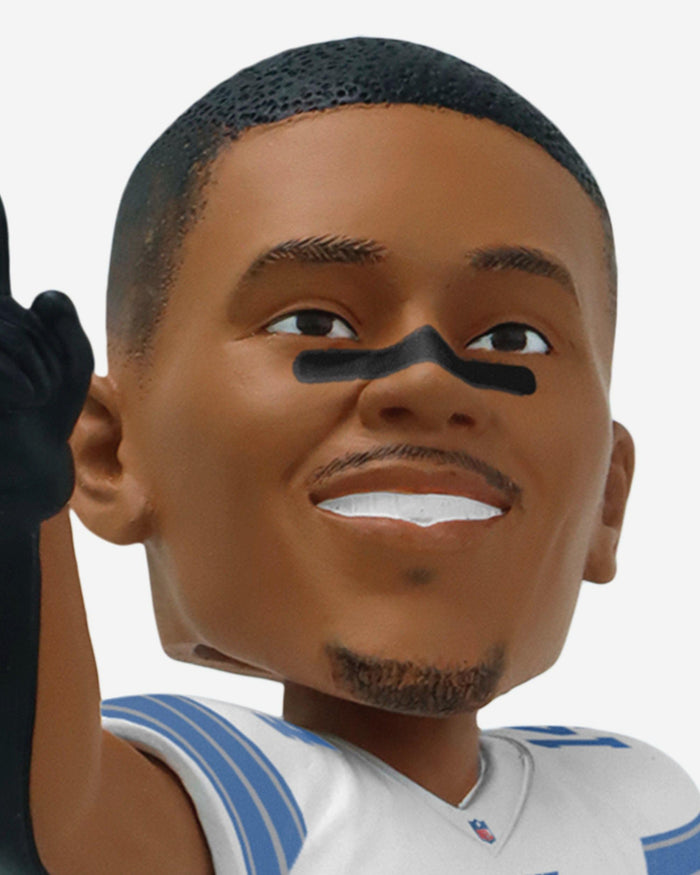 Amon-Ra St Brown Detroit Lions Patch Collection Bobblehead FOCO - FOCO.com