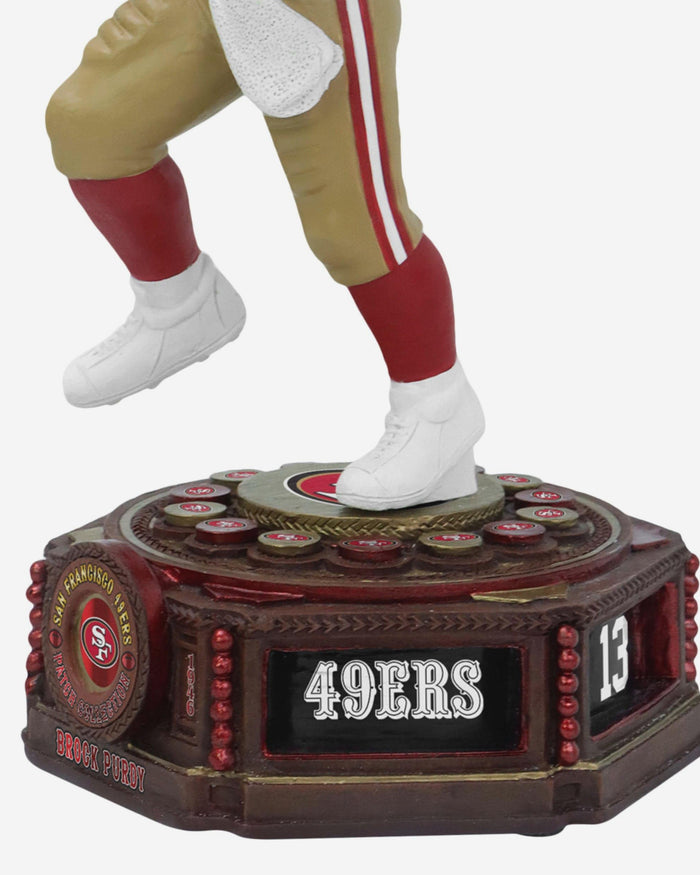 Brock Purdy San Francisco 49ers Patch Collection Bobblehead FOCO - FOCO.com