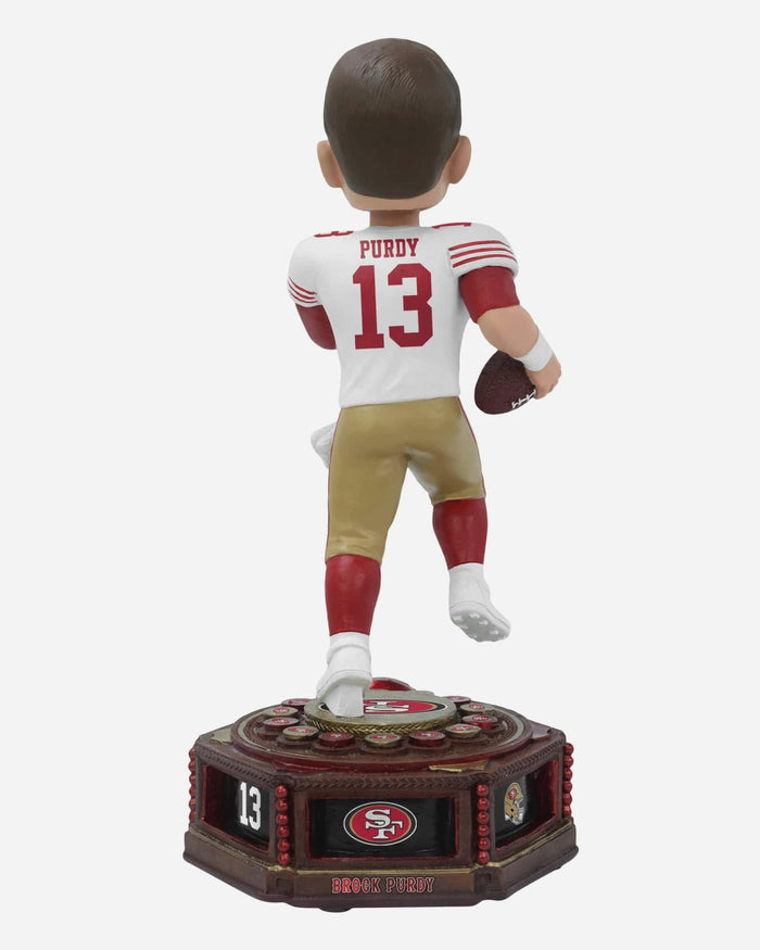 Brock Purdy San Francisco 49ers Patch Collection Bobblehead FOCO - FOCO.com