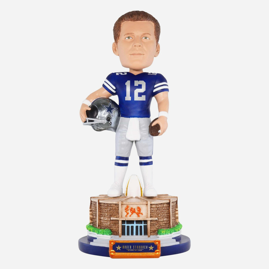 Roger Staubach Dallas Cowboys Pro Football Hall of Fame Bobblehead FOCO - FOCO.com