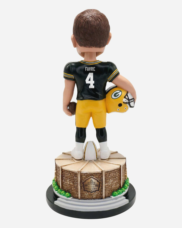 Brett Favre Green Bay Packers Pro Football Hall of Fame Bobblehead FOCO - FOCO.com