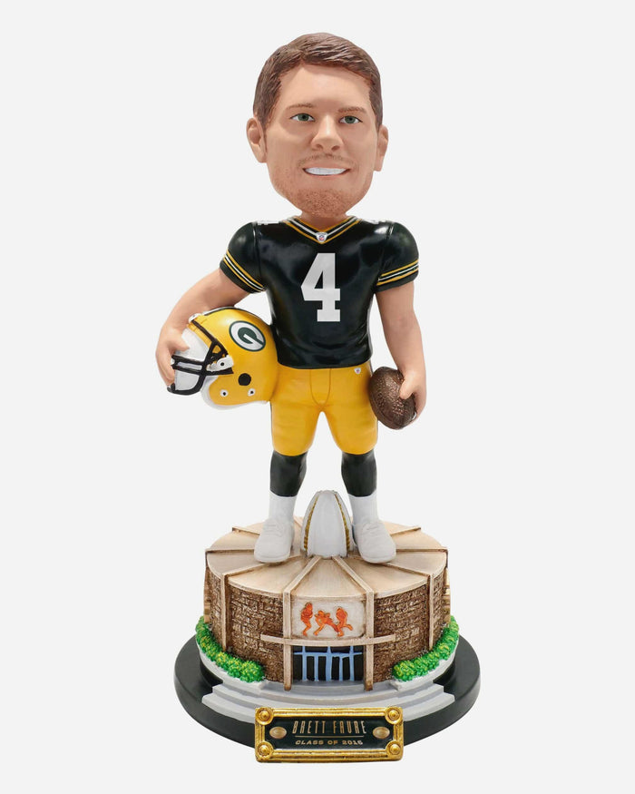 Brett Favre Green Bay Packers Pro Football Hall of Fame Bobblehead FOCO - FOCO.com