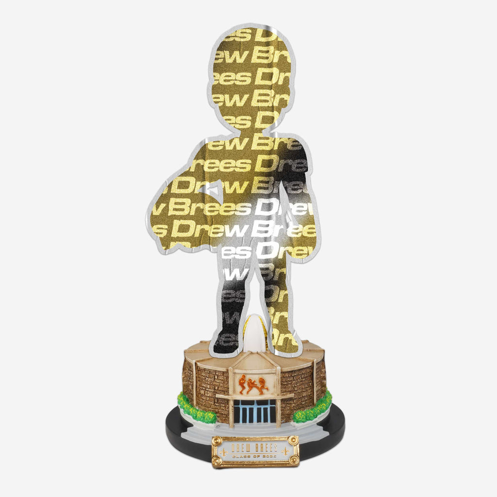 Drew Brees New Orleans Saints Pro Football Hall of Fame Bobblehead FOCO - FOCO.com