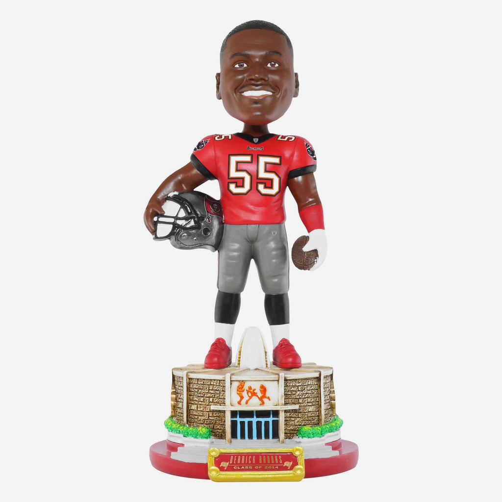 Derrick Brooks Tampa Bay Buccaneers Pro Football Hall of Fame Bobblehead FOCO - FOCO.com