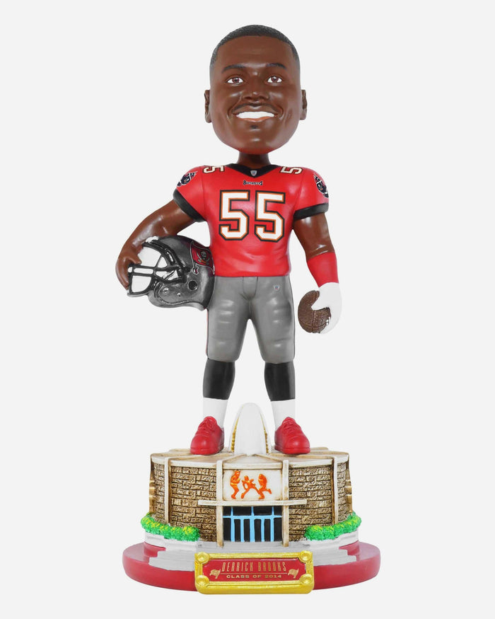 Derrick Brooks Tampa Bay Buccaneers Pro Football Hall of Fame Bobblehead FOCO - FOCO.com