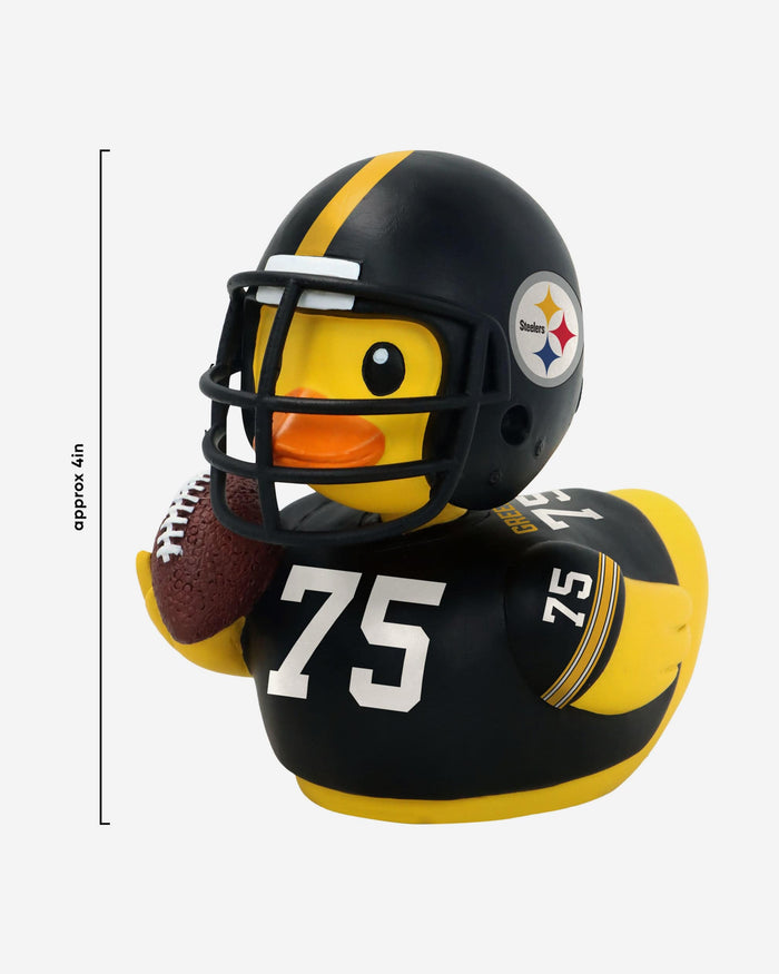 Joe Greene Pittsburgh Steelers Player Bobble Duck Mini Bobblehead FOCO - FOCO.com