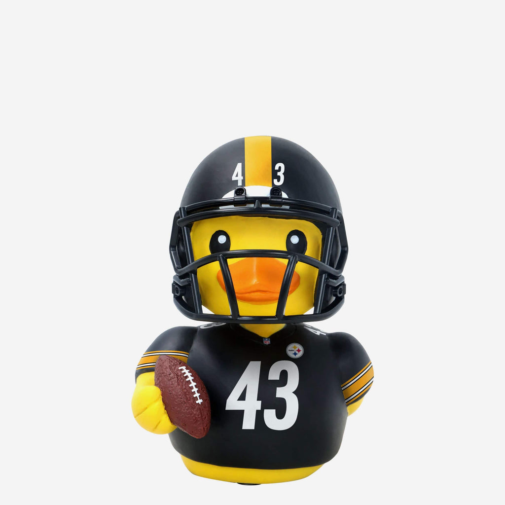Troy Polamalu Pittsburgh Steelers Player Bobble Duck Mini Bobblehead FOCO - FOCO.com