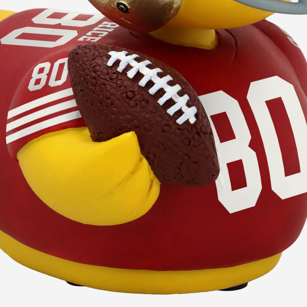 Jerry Rice San Francisco 49ers Player Bobble Duck Mini Bobblehead FOCO