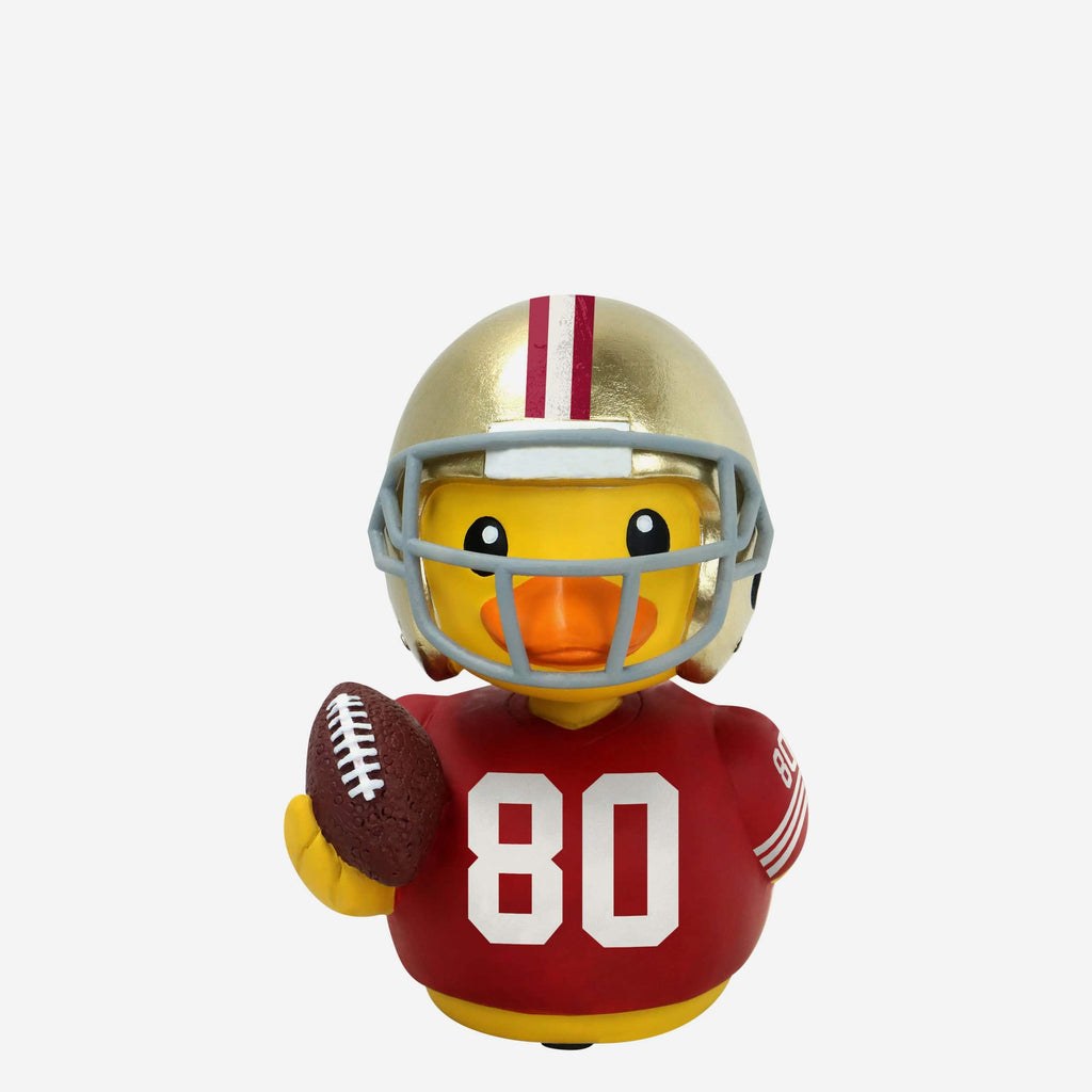 Jerry Rice San Francisco 49ers Player Bobble Duck Mini Bobblehead FOCO - FOCO.com