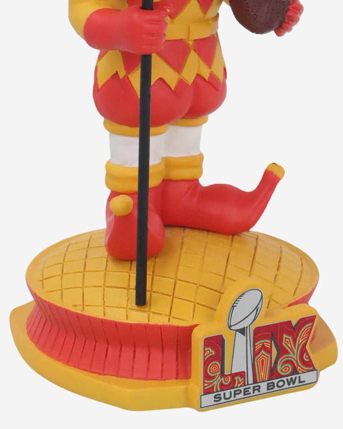 Kansas City Chiefs Jester AFC Super Bowl LIX Bound Bobblehead FOCO - FOCO.com
