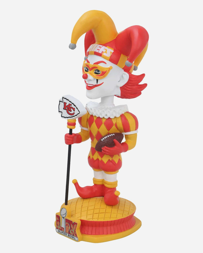 Kansas City Chiefs Jester AFC Super Bowl LIX Bound Bobblehead FOCO - FOCO.com