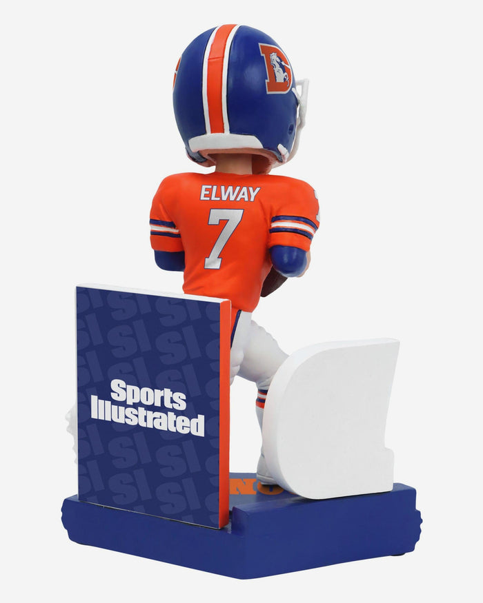 John Elway Denver Broncos A Tribute to Elway Sports Illustrated Cover Bobblehead FOCO - FOCO.com