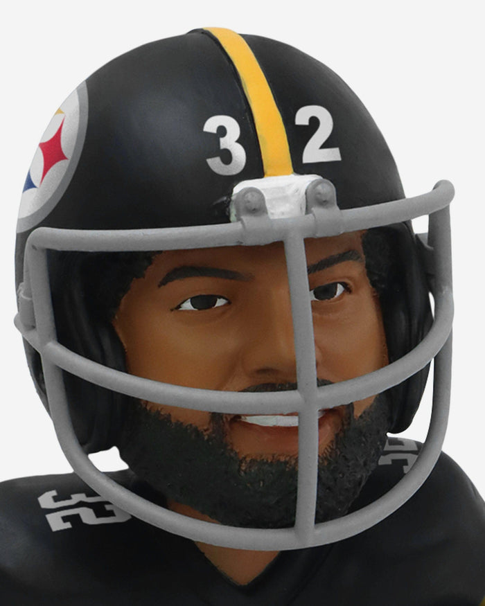 Franco Harris Pittsburgh Steelers Chill 'Em 1976 AFC Champions Sports Illustrated Cover Bobblehead FOCO - FOCO.com