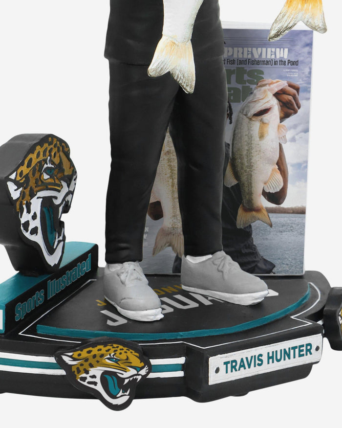 Travis Hunter Jacksonville Jaguars Biggest Fish in the Pond Sports Illustrated Cover Bobblehead FOCO - FOCO.com
