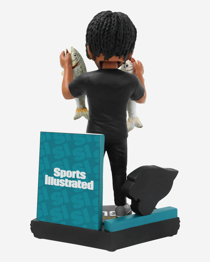 Travis Hunter Jacksonville Jaguars Biggest Fish in the Pond Sports Illustrated Cover Bobblehead FOCO - FOCO.com