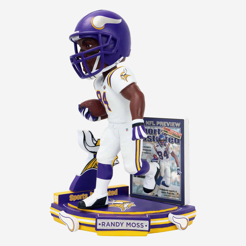 Randy Moss Minnesota Vikings Changes In Attitude Sports Illustrated Cover Bobblehead FOCO - FOCO.com