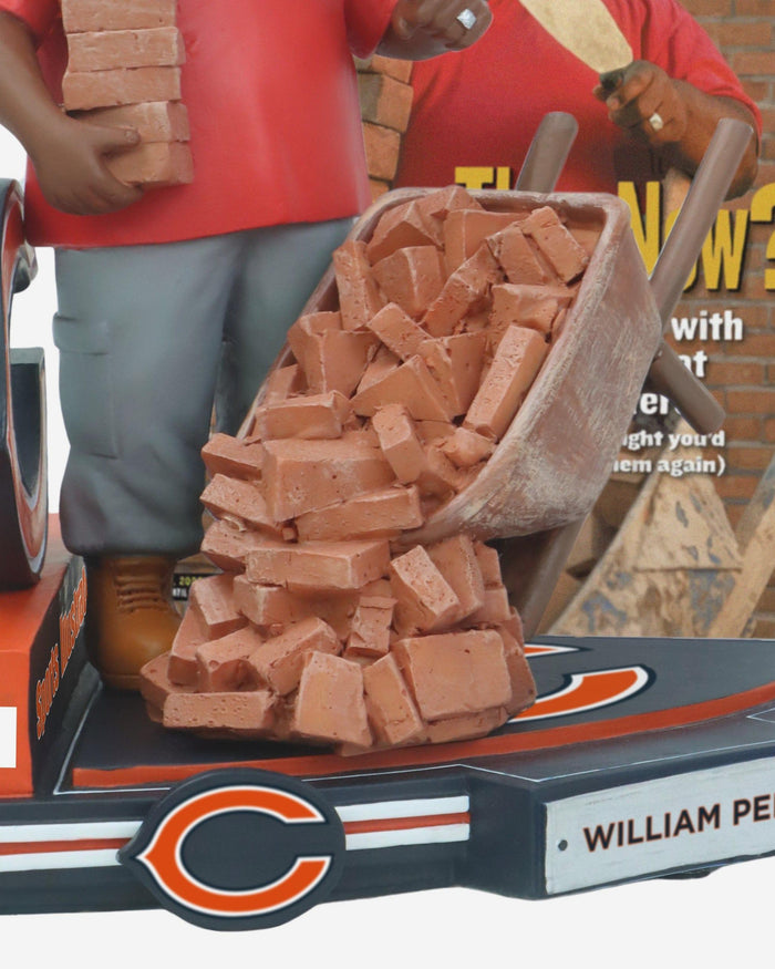 William Perry Chicago Bears Catching Up with a Great Character Sports Illustrated Cover Bobblehead FOCO - FOCO.com