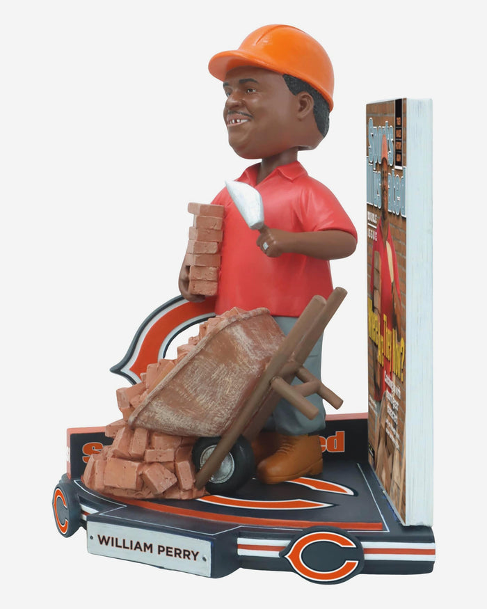 William Perry Chicago Bears Catching Up with a Great Character Sports Illustrated Cover Bobblehead FOCO - FOCO.com