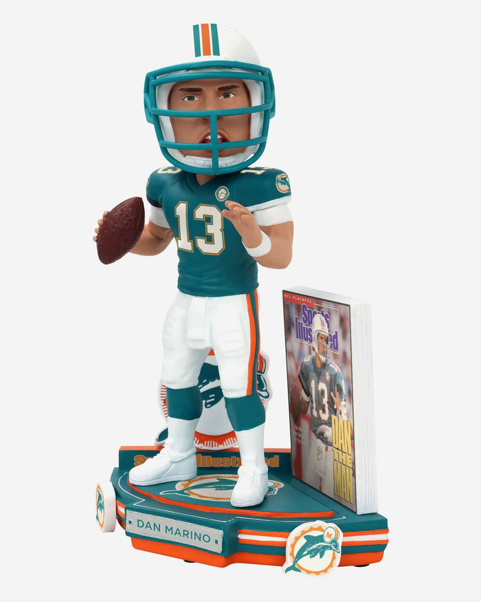 Dan Marino Miami Dolphins Dan the Man Sports Illustrated Cover Bobblehead FOCO - FOCO.com