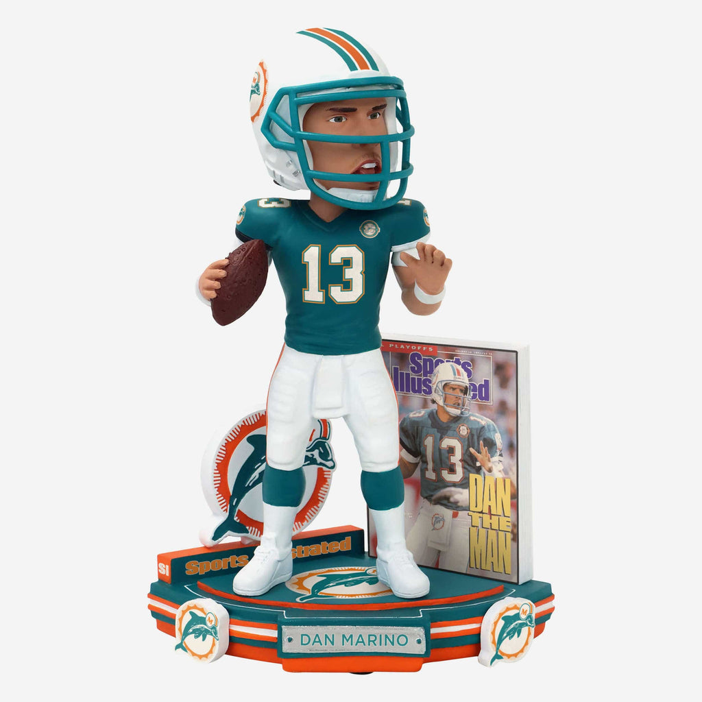 Dan Marino Miami Dolphins Dan the Man Sports Illustrated Cover Bobblehead FOCO - FOCO.com