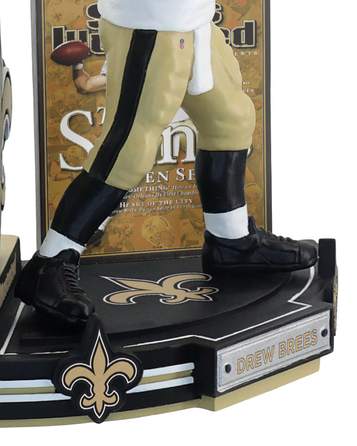 Drew Brees New Orleans Saints Heaven Sent Sports Illustrated Cover Bobblehead