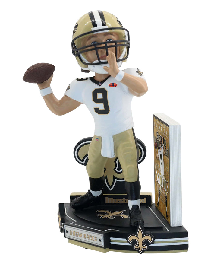 Drew Brees New Orleans Saints Heaven Sent Sports Illustrated Cover Bobblehead