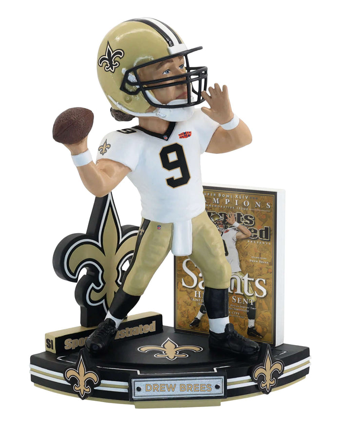 Drew Brees New Orleans Saints Heaven Sent Sports Illustrated Cover Bobblehead