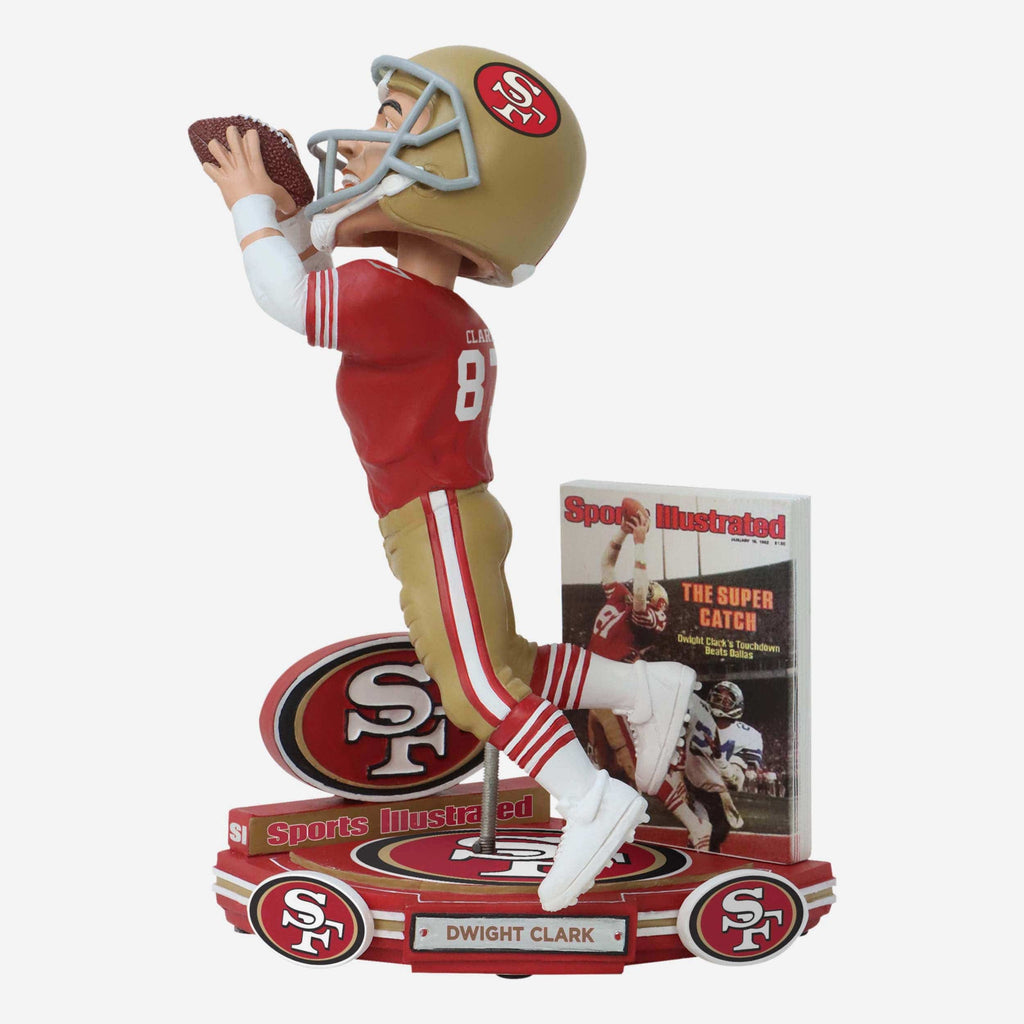 Dwight Clark San Francisco 49ers Sports Illustrated Cover Bobblehead FOCO - FOCO.com
