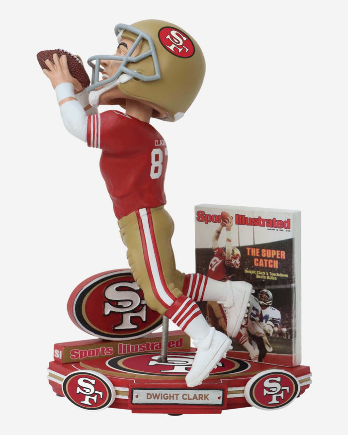 Dwight Clark San Francisco 49ers Sports Illustrated Cover Bobblehead FOCO - FOCO.com