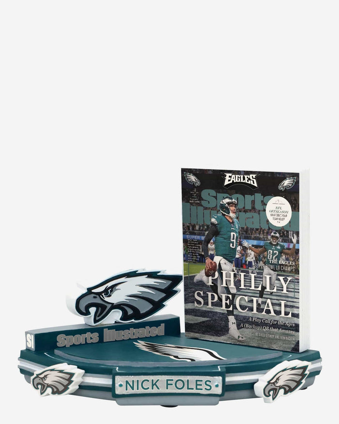 Nick Foles Philadelphia Eagles Philly Special Sports Illustrated Cover Bobblehead FOCO - FOCO.com