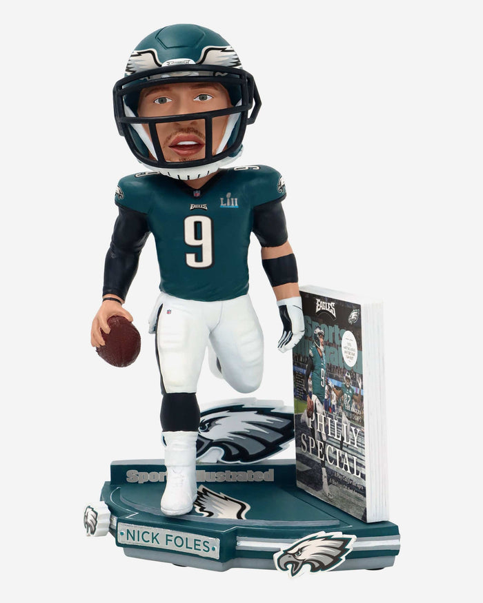 Nick Foles Philadelphia Eagles Philly Special Sports Illustrated Cover Bobblehead FOCO - FOCO.com