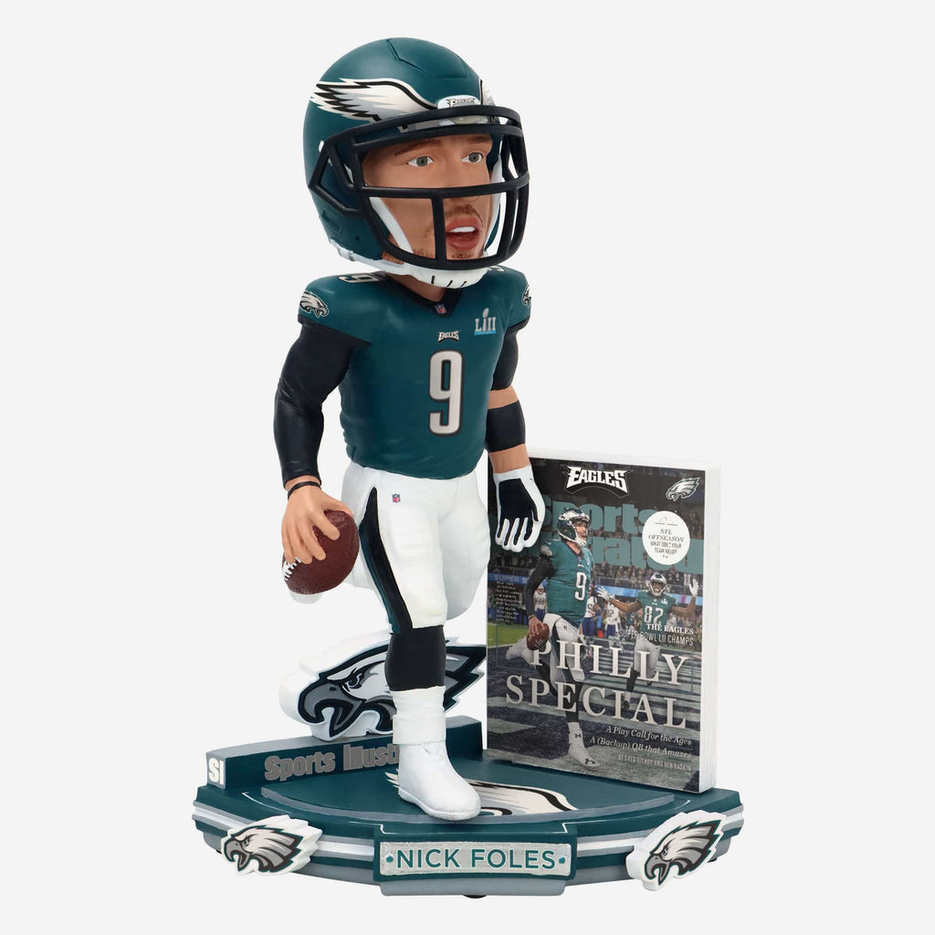Nick Foles Philadelphia Eagles Philly Special Sports Illustrated Cover Bobblehead FOCO - FOCO.com