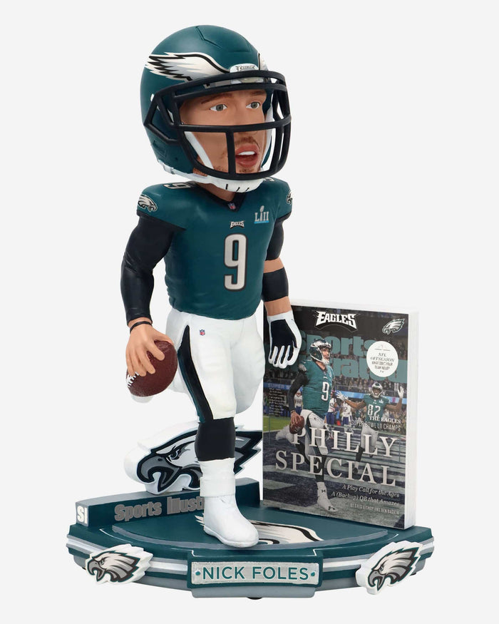 Nick Foles Philadelphia Eagles Philly Special Sports Illustrated Cover Bobblehead FOCO - FOCO.com