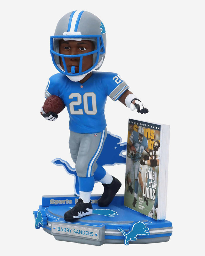 Barry Sanders Detroit Lions Pride of the Lions Sports Illustrated Cover Bobblehead FOCO - FOCO.com