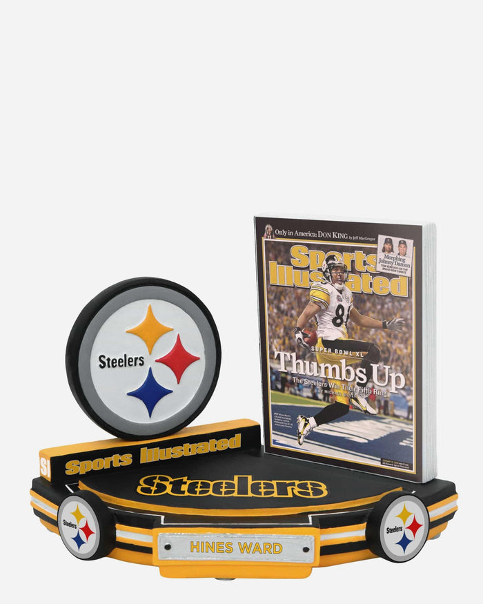 Hines Ward Pittsburgh Steelers Thumbs Up Super Bowl Xl Sports Illustrated Cover Bobblehead FOCO - FOCO.com