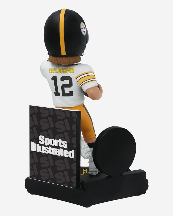 Terry Bradshaw Pittsburgh Steelers Shows the Way Sports Illustrated Cover Bobblehead FOCO - FOCO.com
