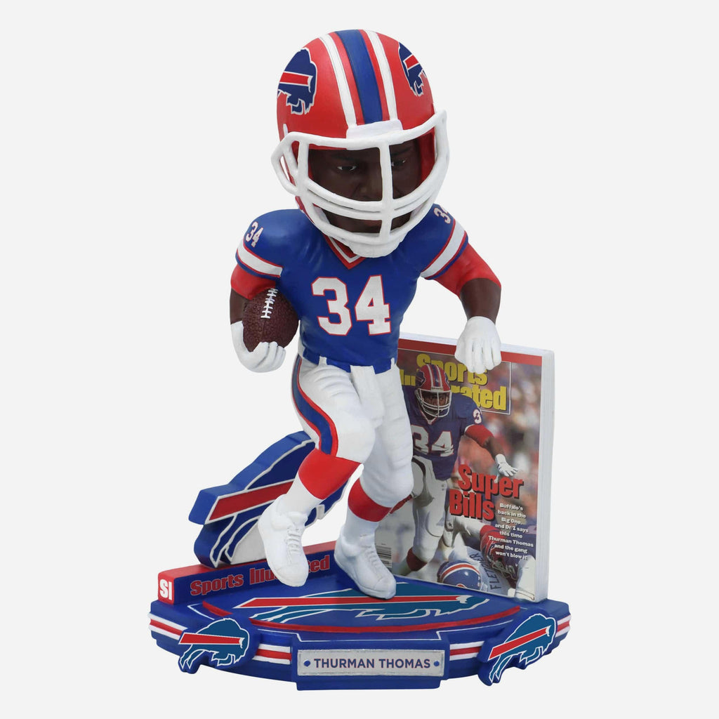 Thurman Thomas Buffalo Bills Super Bills Sports Illustrated Cover Bobblehead FOCO - FOCO.com