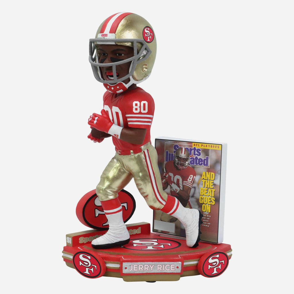 Jerry Rice San Francisco 49ers The Beat Goes On Sports Illustrated Cover Bobblehead FOCO - FOCO.com