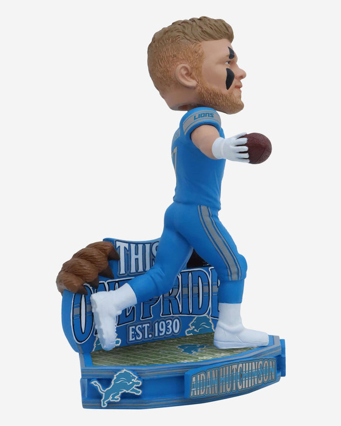 Aidan Hutchinson Detroit Lions One Pride Bobblehead FOCO - FOCO.com