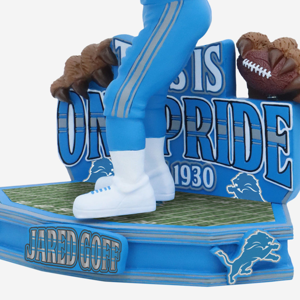 Jared Goff Detroit Lions One Pride Bobblehead FOCO