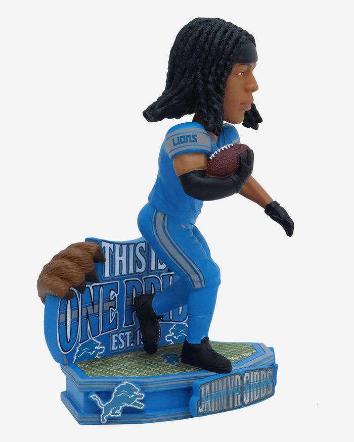 Jahmyr Gibbs Detroit Lions One Pride Bobblehead FOCO - FOCO.com