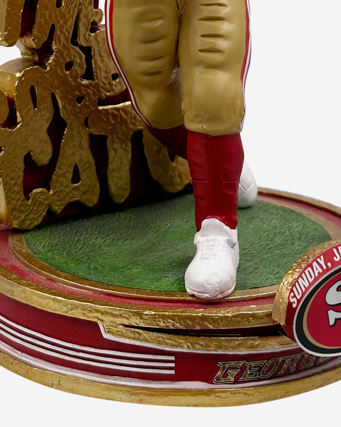 George Kittle San Francisco 49ers Circus Catch Bobblehead FOCO - FOCO.com
