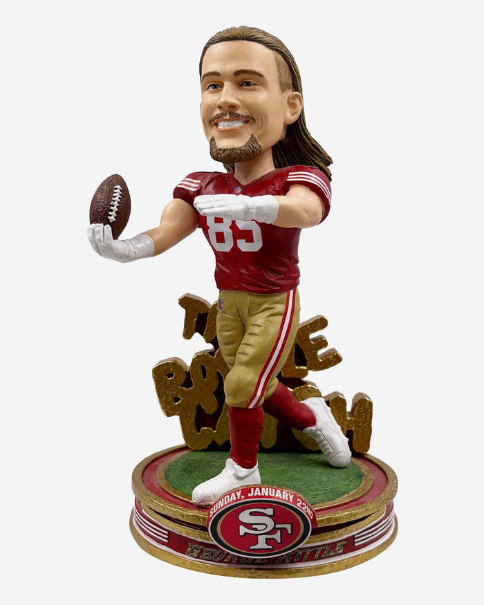 George Kittle San Francisco 49ers Circus Catch Bobblehead FOCO - FOCO.com