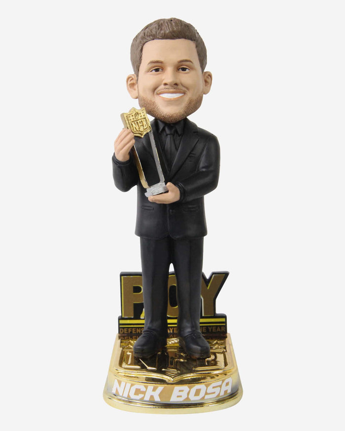 Nick Bosa San Francisco 49ers 2022 NFL Defensive Player Of The Year Bobblehead FOCO - FOCO.com