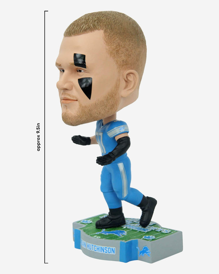 Aidan Hutchinson Detroit Lions 2023 NFL Playoffs One Pride Bighead Bobblehead FOCO - FOCO.com