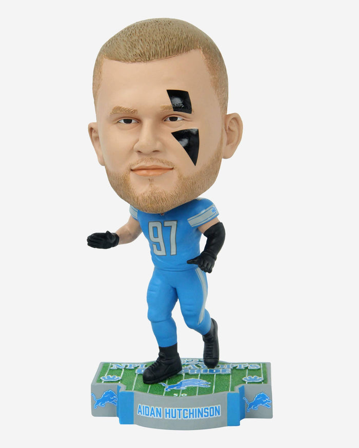 Aidan Hutchinson Detroit Lions 2023 NFL Playoffs One Pride Bighead Bobblehead FOCO - FOCO.com