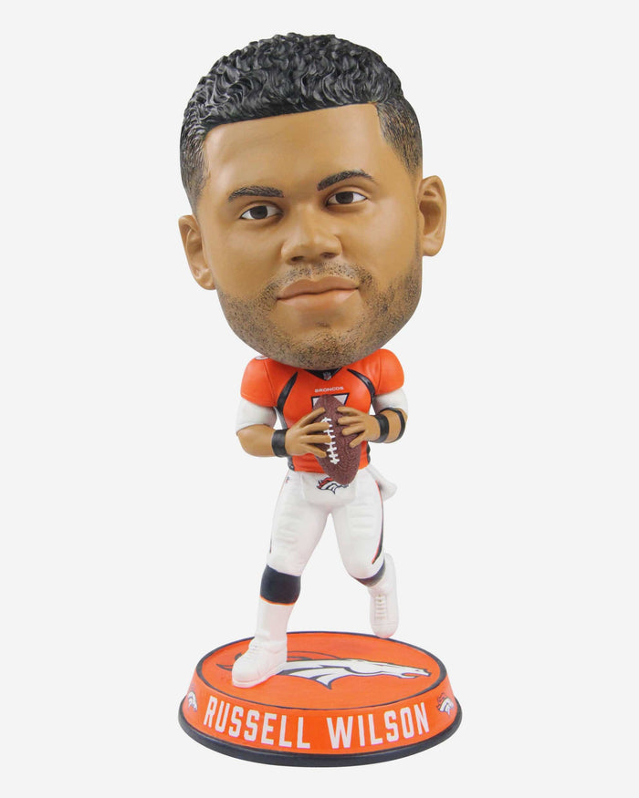 Russell Wilson Denver Broncos Bighead Bobblehead FOCO - FOCO.com
