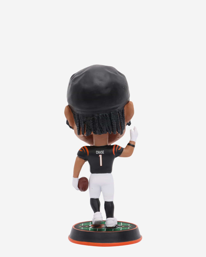Ja'Marr Chase Cincinnati Bengals Field Stripe Mini Bighead Bobblehead FOCO - FOCO.com